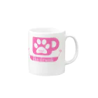 Ba'drunkのBa'drunk for Girls ロゴ Mug :right side of the handle