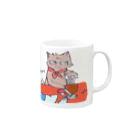 さくらんぼねこのさくらんぼねこコレクション2 Mug :right side of the handle