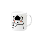 ムスビーLINEスタンプ発売中のすじ子 Mug :right side of the handle