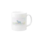 ゆきちのコーギーの「とと」 Mug :right side of the handle