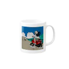 monkeytunerecordsのI Want Sunny Beach Mug :right side of the handle