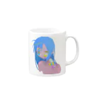 twosのネルちゃんマグカップ Mug :right side of the handle