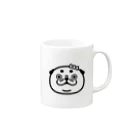 パグハナストア / PUGHANA STOREのおとぼけパグ カップ（両面） Mug :right side of the handle