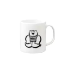 Yutori freeter（ゆとりフリーター）のりらっくすいっち Mug :right side of the handle