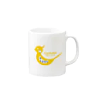 okamensのオカメインコ！（黄） Mug :right side of the handle