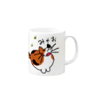 KILL　TIMEのはちみつねこ Mug :right side of the handle