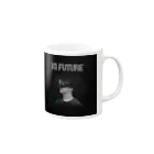 コラージュ屋のX1 FUTURE Mug :right side of the handle