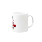 p_o_c_h_o_nのHEART JUICE Mug :right side of the handle