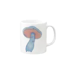 miesbyMIESのメルヘンきのこ（前） Mug :right side of the handle