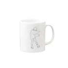 らくがきの現代貞子ちゃん Mug :right side of the handle