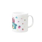 大賀一五の店のイチゴたべ隊 Mug :right side of the handle