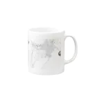 らくがきの桃太郎シリーズ Mug :right side of the handle