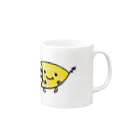 ROMANTIC-TECHNOLOGYのからしレンオくん&レンコちゃん Mug :right side of the handle