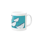 REGIONのまんたたまんた Mug :right side of the handle