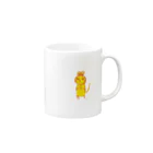 パンダステルス支店のパンダマウス頭巾　雑な変身(怒り少なめ） Mug :right side of the handle