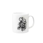 吟遊雑貨のアマビエさま Mug :right side of the handle