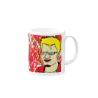 ディーセント・ワーク商店（人間らしい働き甲斐のある仕事）の堪忍袋が切れた！ Mug :right side of the handle