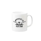 ロッキンプールのPOOL'S GYM Mug :right side of the handle