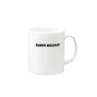 JiminのHAPPY HOLIDAY Mug :right side of the handle