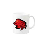 アメリカンベース のハイパワー　赤い鳥の魂 マグカップの取っ手の右面