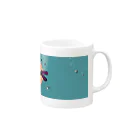 ◆ZUEの🐠Diving🐡 Mug :right side of the handle