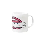 うちわえびのリュウグウノツカイ☆ Mug :right side of the handle