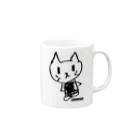 稀有のねこちゃん Mug :right side of the handle