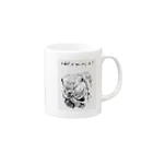 YUMEpulsの祈りのカワウソ君① Mug :right side of the handle