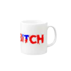 COPYL STOREのSHBITCH Mug :right side of the handle