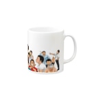 桜介のMENS FACES Mug :right side of the handle