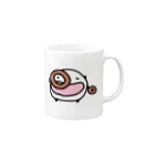 ダイナマイト87ねこ大商会の三時のおやつなねこです Mug :right side of the handle