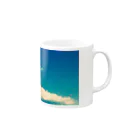 mumuの空 Mug :right side of the handle