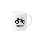 TricycleのTricycle公式アイテム Mug :right side of the handle