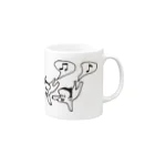 東高円寺U.F.O.CLUB webshopのU.F.O.CLUB オリジナルマグカップ 【BABY FLY ver.】 Mug :right side of the handle