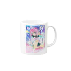 すこやかタオルケットの宣誓少女 Mug :right side of the handle