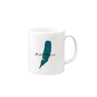 Kantei Mugのマッコウクジラ白☕️ Mug :right side of the handle