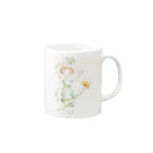 わたなべ ありさのmelon Mug :right side of the handle