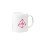 ALIのeye of pyramid Mug :right side of the handle