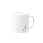 OLIVEのこっちをみてるオリバーマグ Mug :right side of the handle