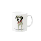 IT DesignのWalk with Dalmatian Mug :right side of the handle