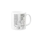 saisoku shopの喫茶 Mug :right side of the handle