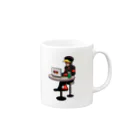 RAMCLEARのエージェント Mug :right side of the handle