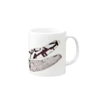 あっQ屋のトンボの羽 Mug :right side of the handle