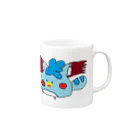 じんねこショップのじんとり縁無しver Mug :right side of the handle