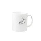 riko meguroののんだくれ Mug :right side of the handle