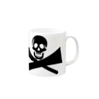 油漆屋助兵衛のpainter pirates Mug :right side of the handle