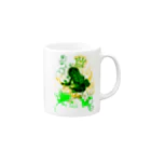 AURA_HYSTERICAのPoison_dart_frog Mug :right side of the handle