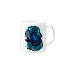 AURA_HYSTERICAのPoison_dart_frog Mug :right side of the handle