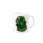 AURA_HYSTERICAのPoison_dart_frog マグカップの取っ手の右面