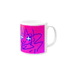 すだよの彩度バチバチ女の子 Mug :right side of the handle